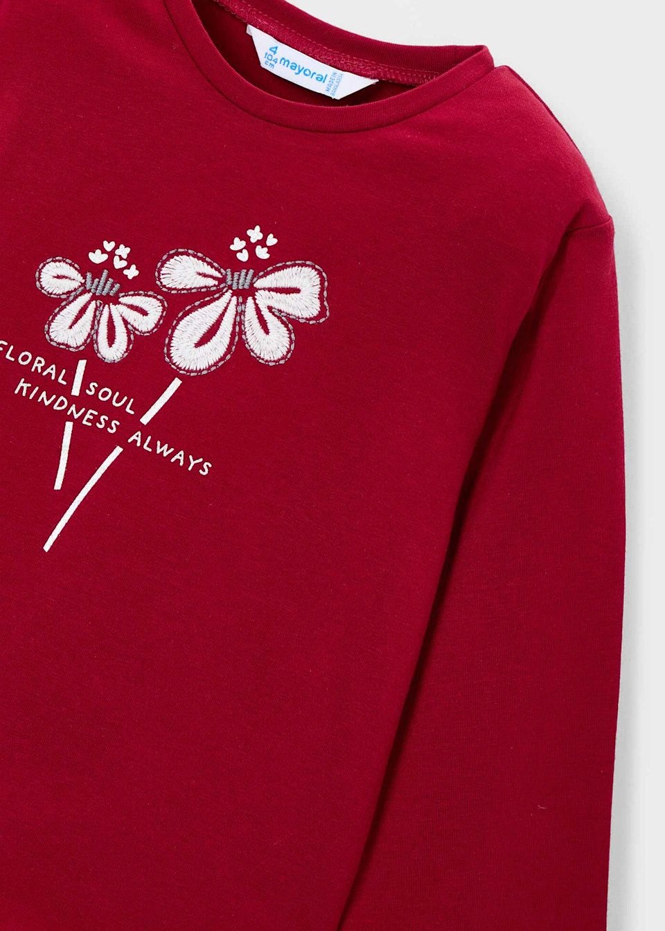 Maglietta fiore bambina - immagine 3