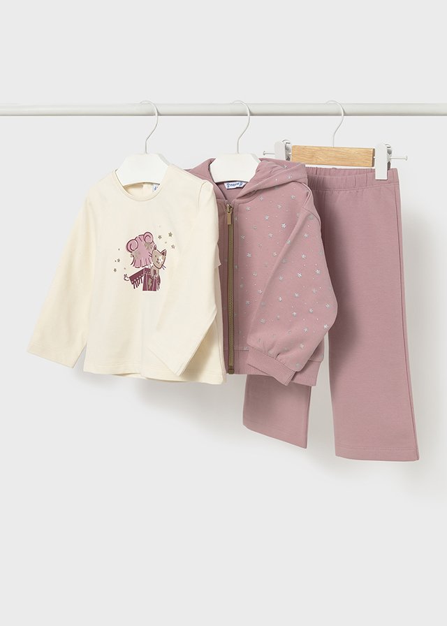 Tuta con maglietta neonata