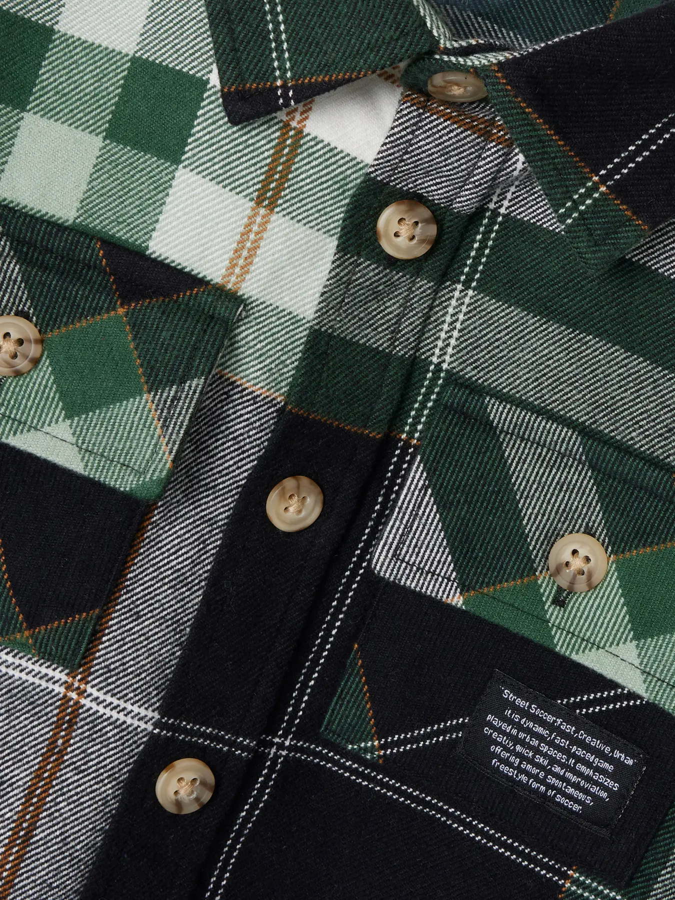 Camicione over quadri - immagine 3