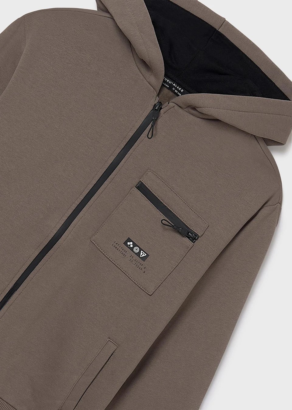 Felpa cerniera tasche ragazzo - immagine 6