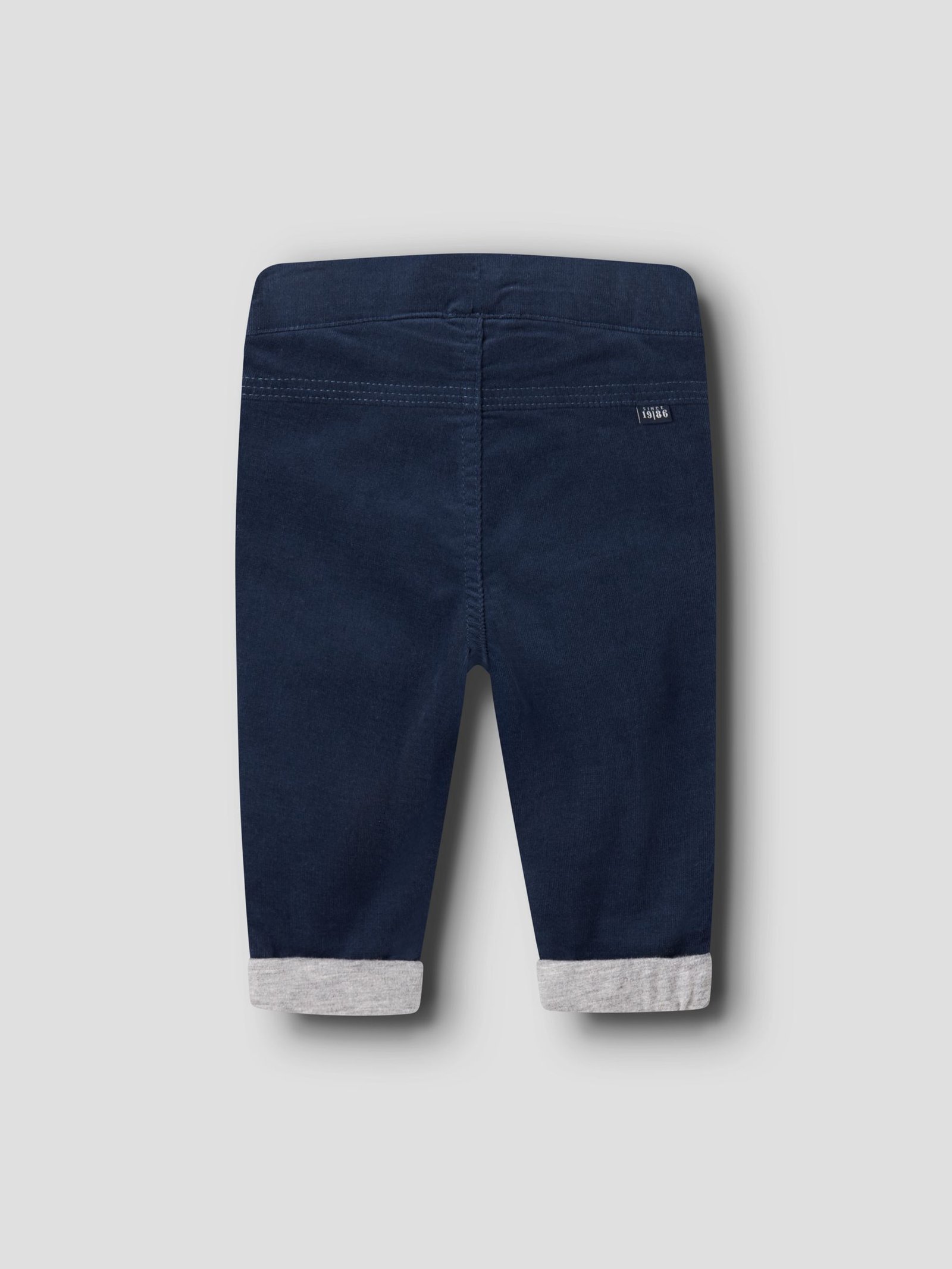 Pantalone velluto blu - immagine 3