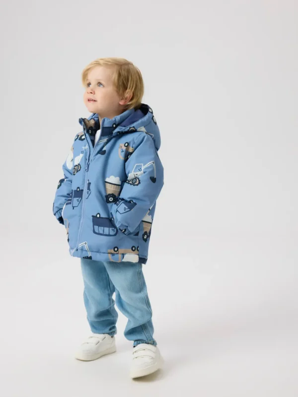 Giaccone bambino macchine