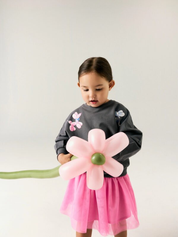 Gonna in tulle fucsia